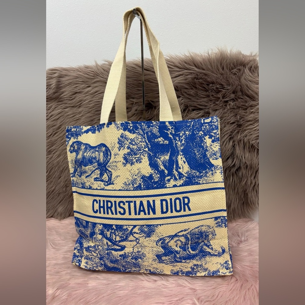 NEW Dior Riviera Tote Blue GWP